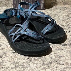 Chaco athletic braid blue